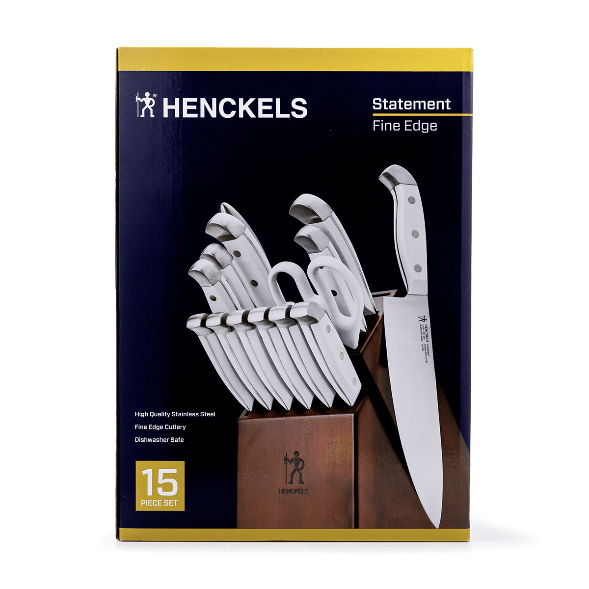 Zwilling Henckels Statement Knife Block Set 15 Pieces, White 1 each