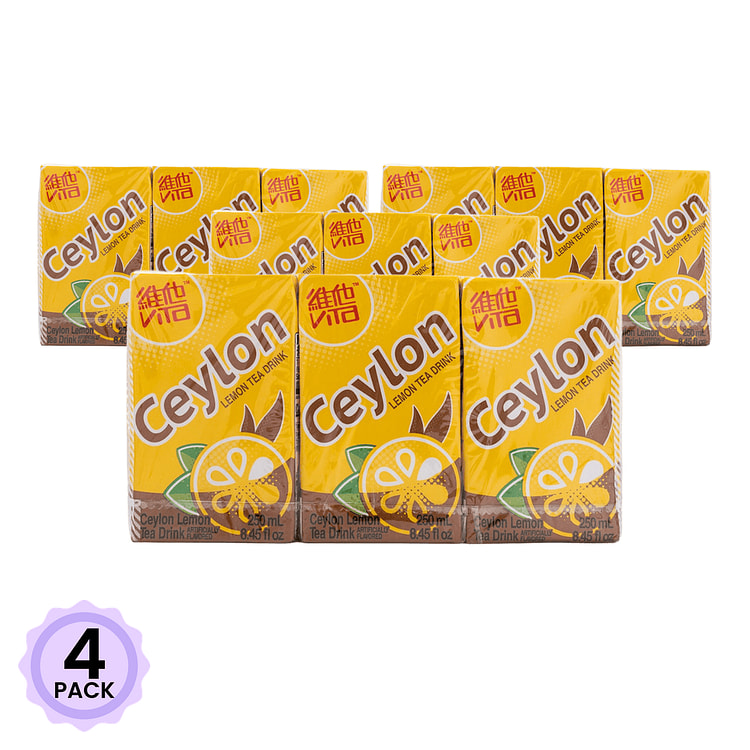 Vita  セイロン レモンティー6 パック入り 250 ml(ミリリットル)*6 パック*4 パック