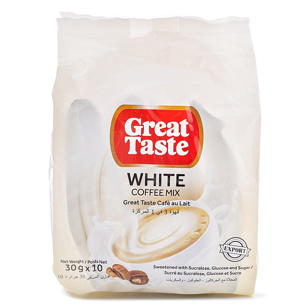 Great Taste コーヒー 三イン一コーヒー 1.058 オンス*10 パック