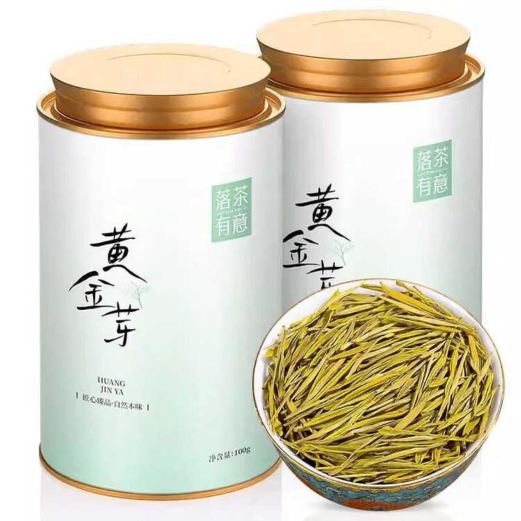 落茶有意 黄金芽奶白茶100g 100 克