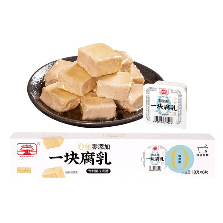 海会寺 0添加一块腐乳白味 霉豆下饭拌饭酱 108 克
