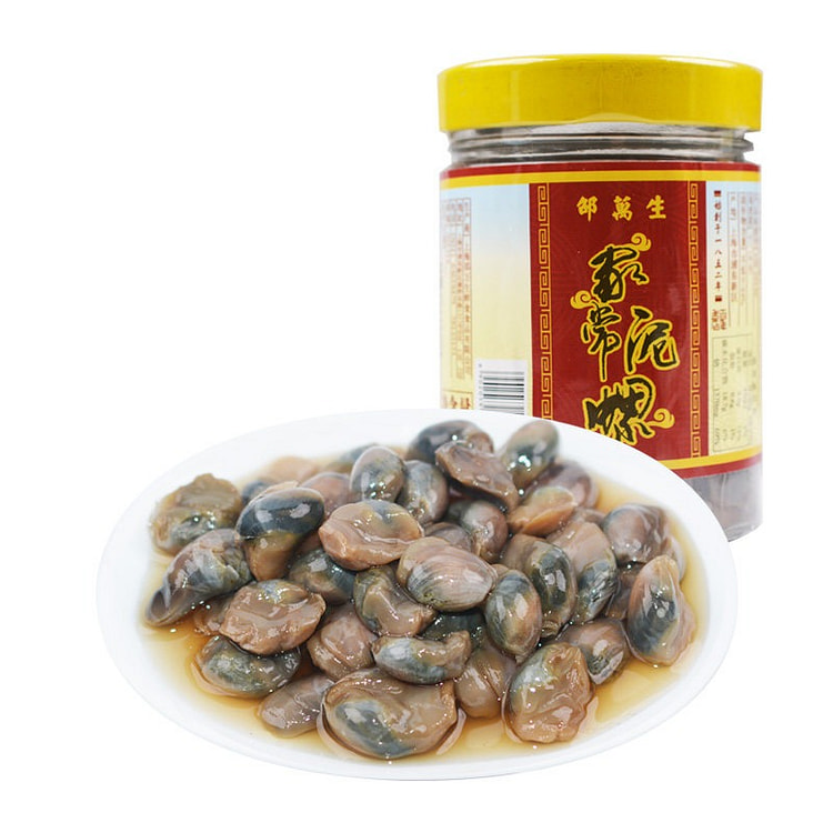 上海邵万生黄泥螺醉泥螺鲜活即食生腌罐装300g*1 1 瓶