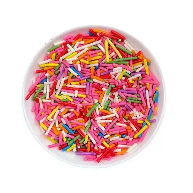 烘培朱古力七彩糖针50g 50 克