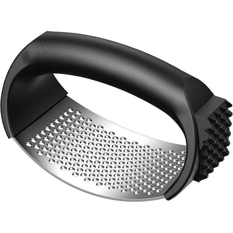 Garlic Press,Stainless Steel Garlic Mincer Crusher 1 count
