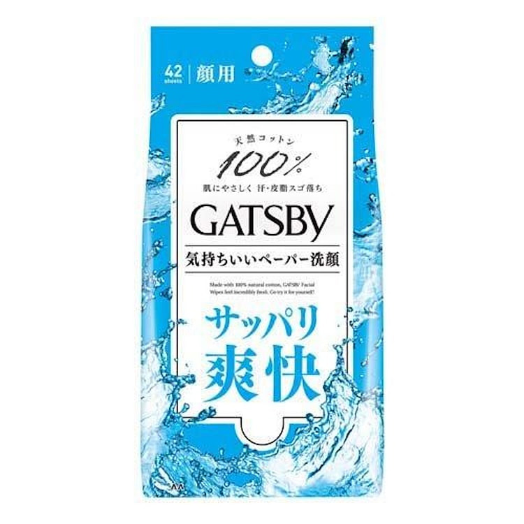MANDOM Gatsby Facial Paper 42pc 1 pack