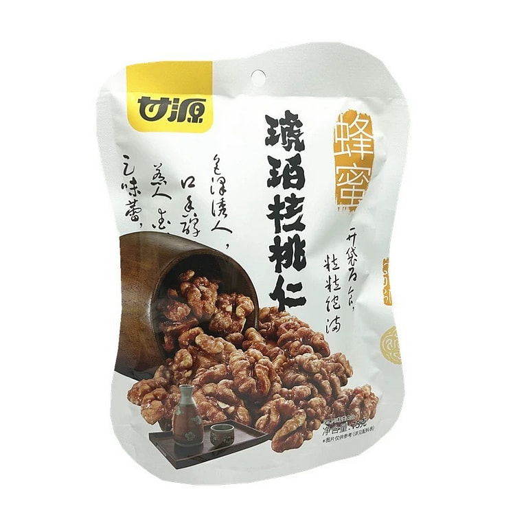 蜂蜜味琥珀核桃仁坚果去壳补充熟制坚果零食 150 克