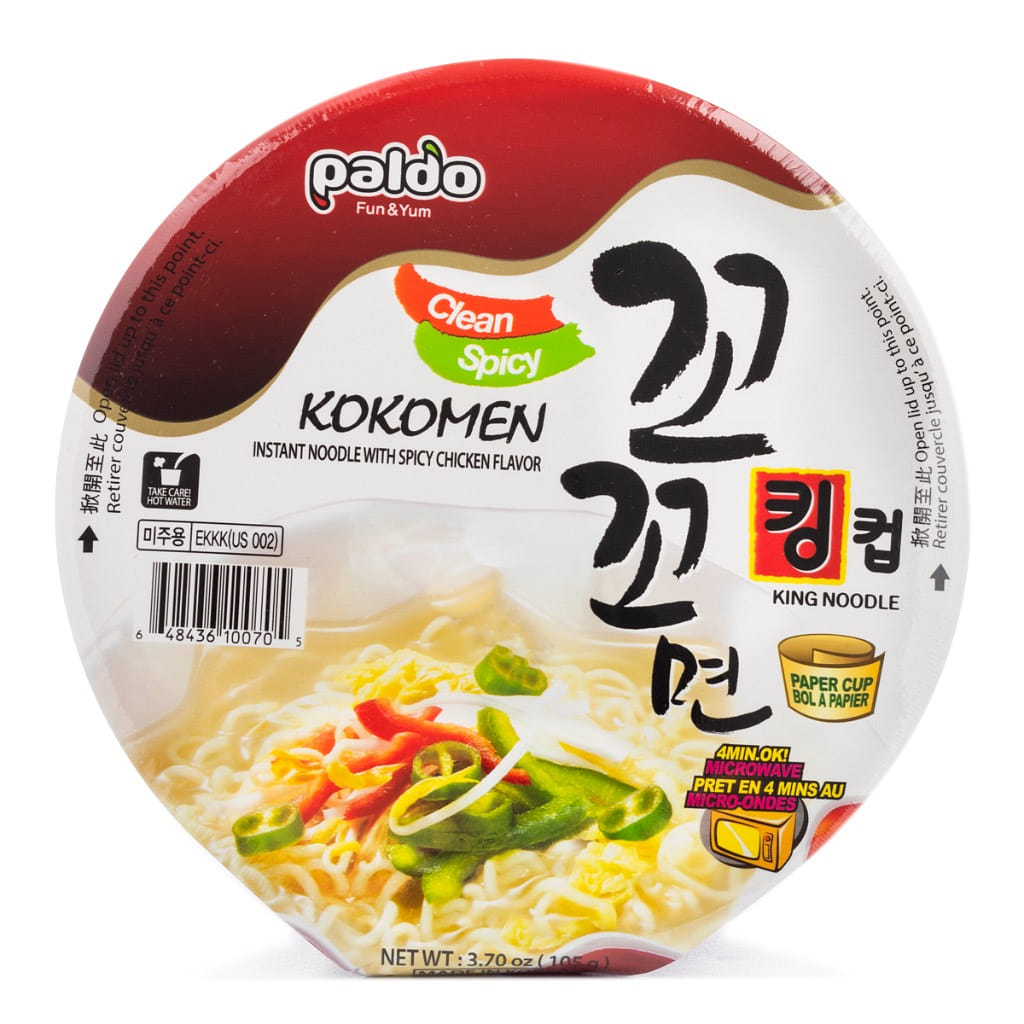 Paldo King Cup, Spicy Chicken Flavor 105 g*6 pack