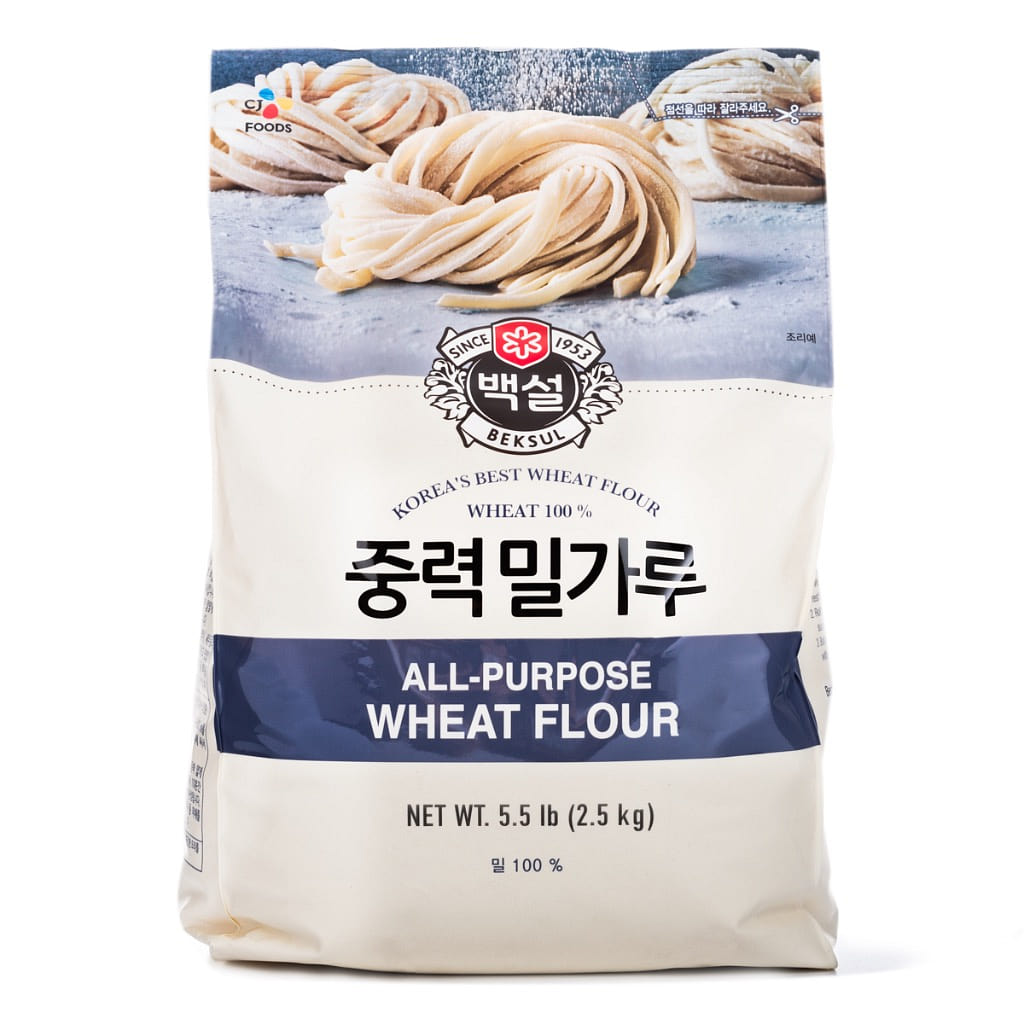 CJ 白雪 中筋面粉 5.5 磅*6 包