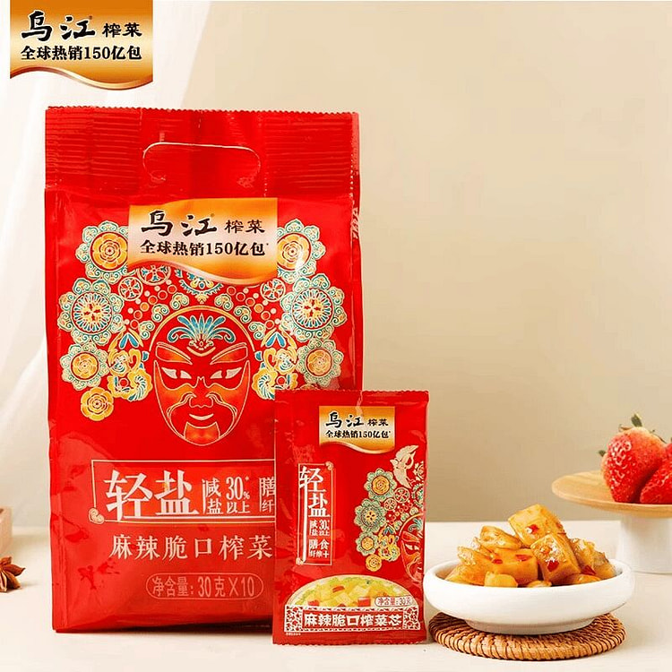 乌江涪陵榨菜麻辣脆口榨菜芯30g1代 30 克 (min 2)