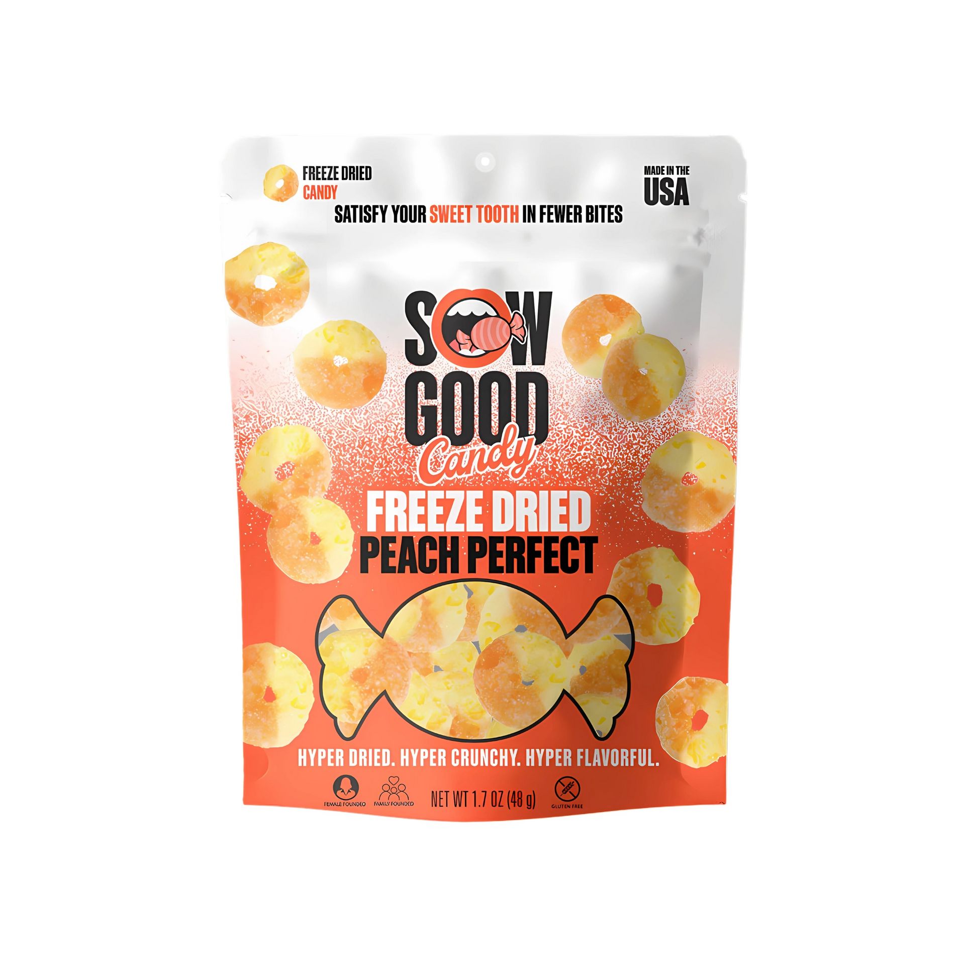 Get Sow Good Freeze Dried Peach Perfect (USA) Delivered | Weee! Asian ...