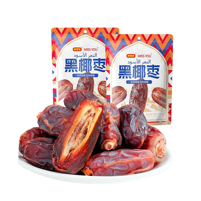 MISSYOU black date snacks specialty candied fruit 100 g