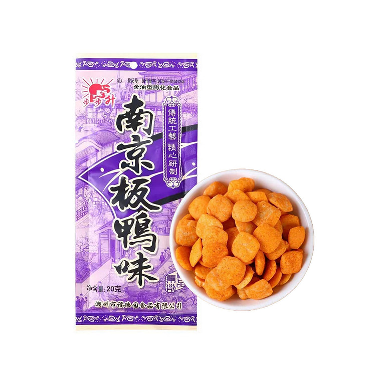 【美国直发】步步升 南京板鸭味锅巴零食 (min 9)