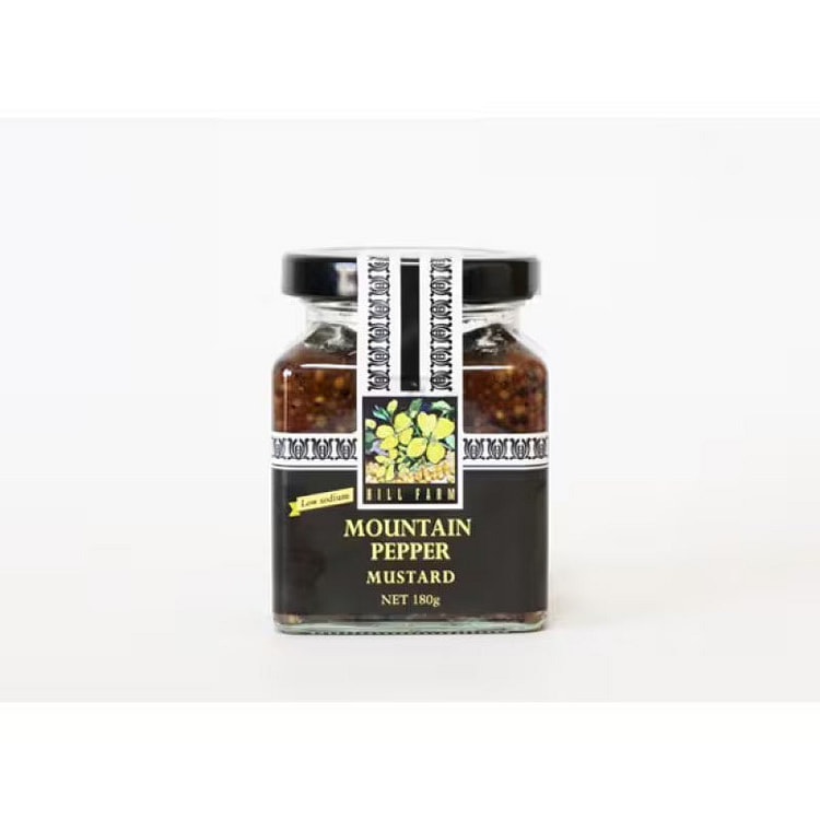 Hill Farm Tasmania Mustard, Mountain Pepper 1 each