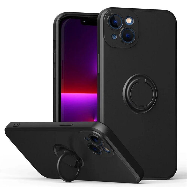 iPhone 15 磁吸指环支架软硅胶保护套 1 包