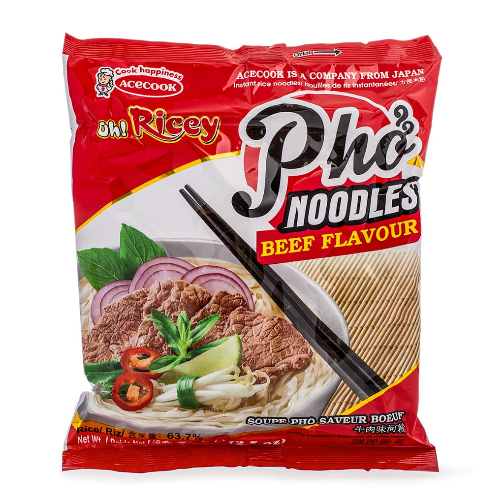 Acecook Oh! Ricey 牛肉味河粉 2.5 盎司