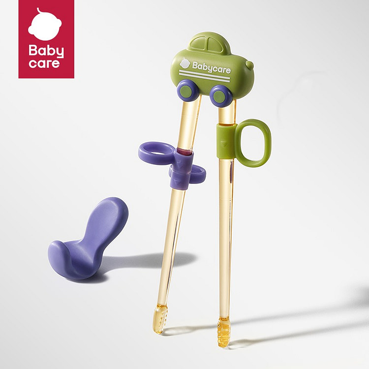 babycare 儿童筷子奶瓶级PPSU材质绿1套
