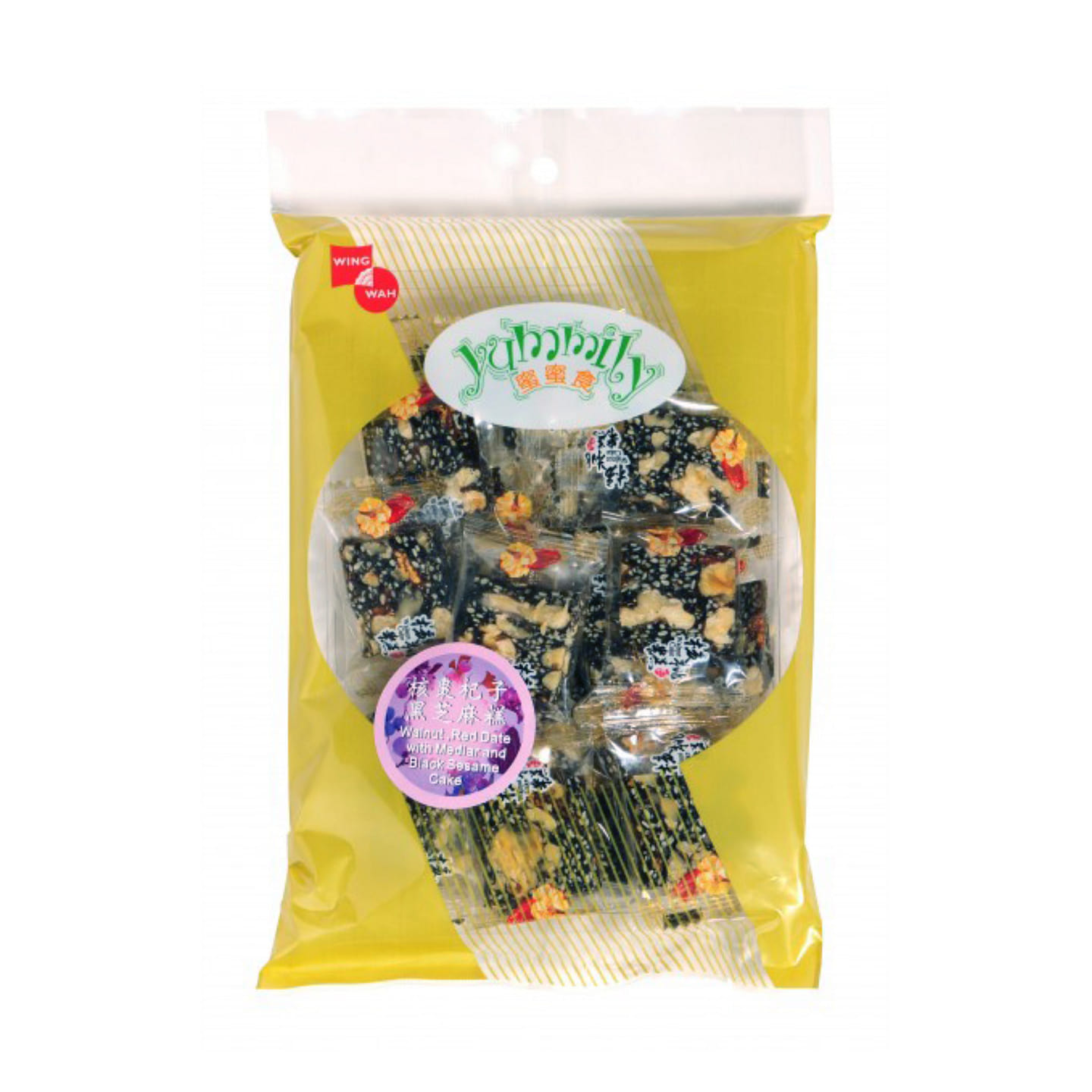 Wing Wah Walnut, Red Date with Medlar and Black Sesame Cake 200 g