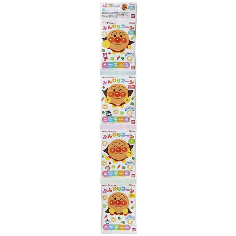 Tohato Anpanman Fuwari Corn, Gentle Salt 24g 1 each