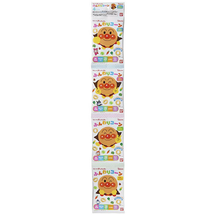 Tohato Anpanman Fuwari Corn, Gentle Salt 24g 1 each