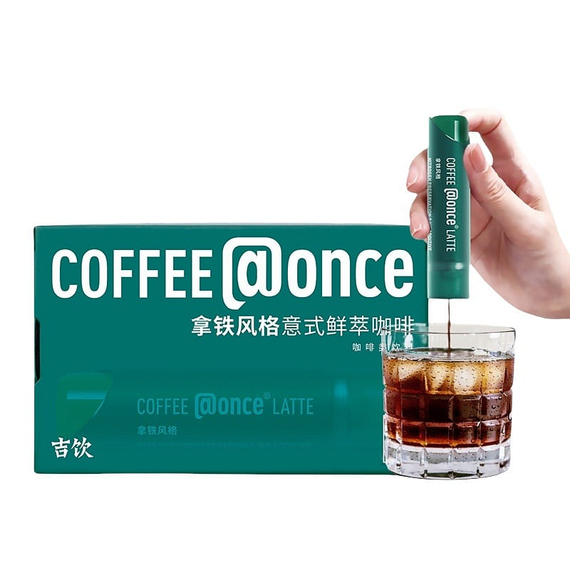 Italian Espresso Coffee Liquid Latte flavor6 x 16g 1 count