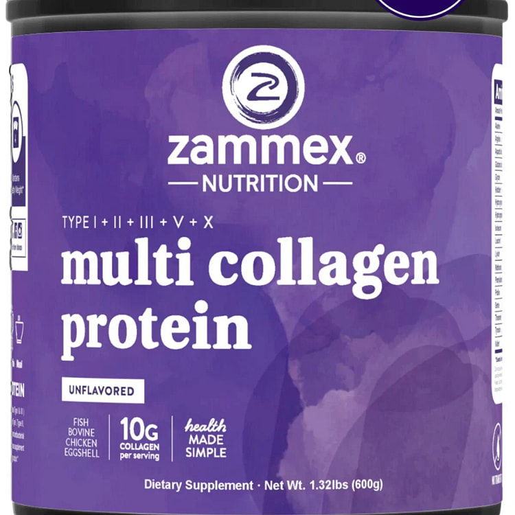 Multi Collagen Protein Powder-1.32lb Hydrolyzed Pe 1 g