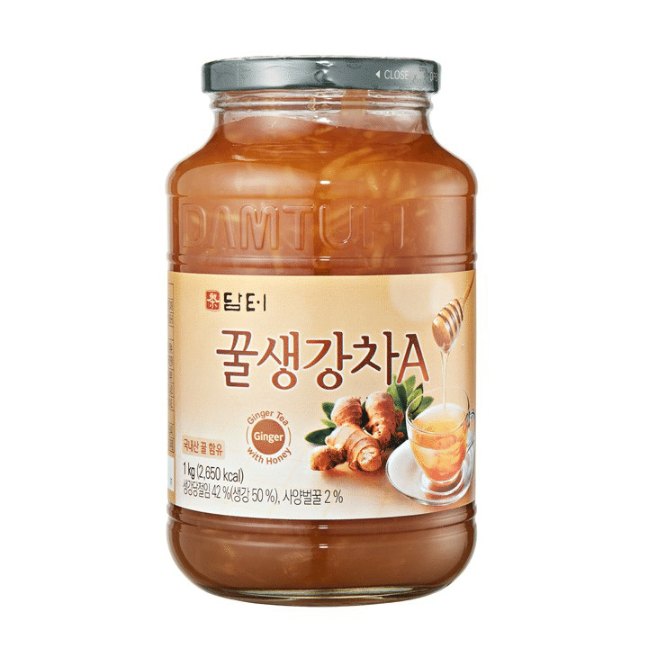 Damtuh Honey Ginger Tea with Slices, 1kg 1000 g