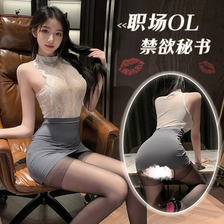 霏慕 情趣内衣秘书OL制服诱惑套装 1 份