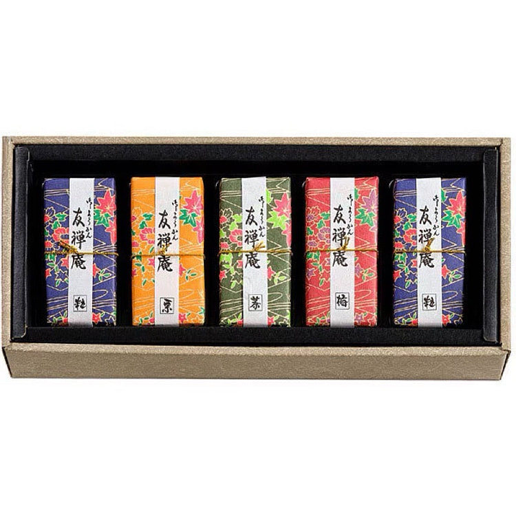 河内骏河谷友禅庵 5枚入 1 份