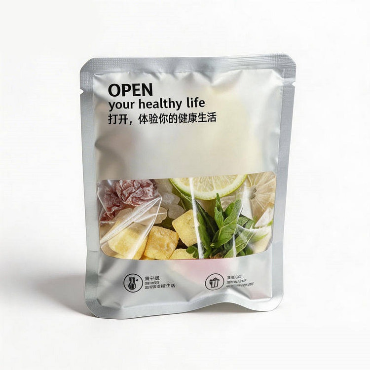 Plum, Yougan, Lemon, and Mint Tea | Freeze-Dried Y 1 each