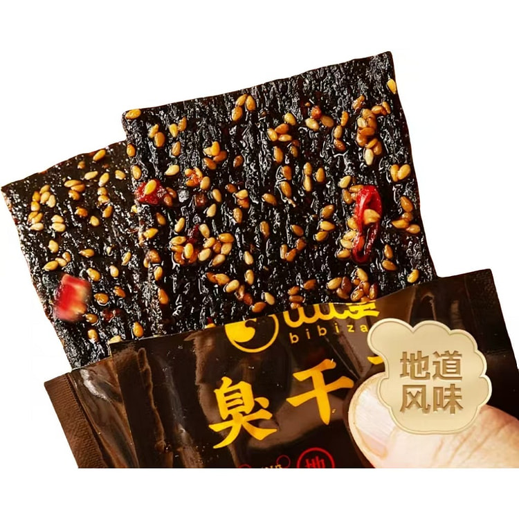 比比赞 臭干子辣片 160g*1袋 160 克