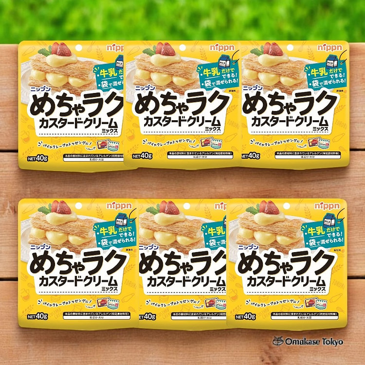 Nippn 机乐卡仕达酱混合装 6 包