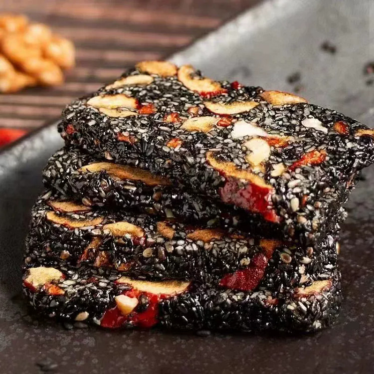 Black sesame and walnut soft cake 10g *20 packages 200 g