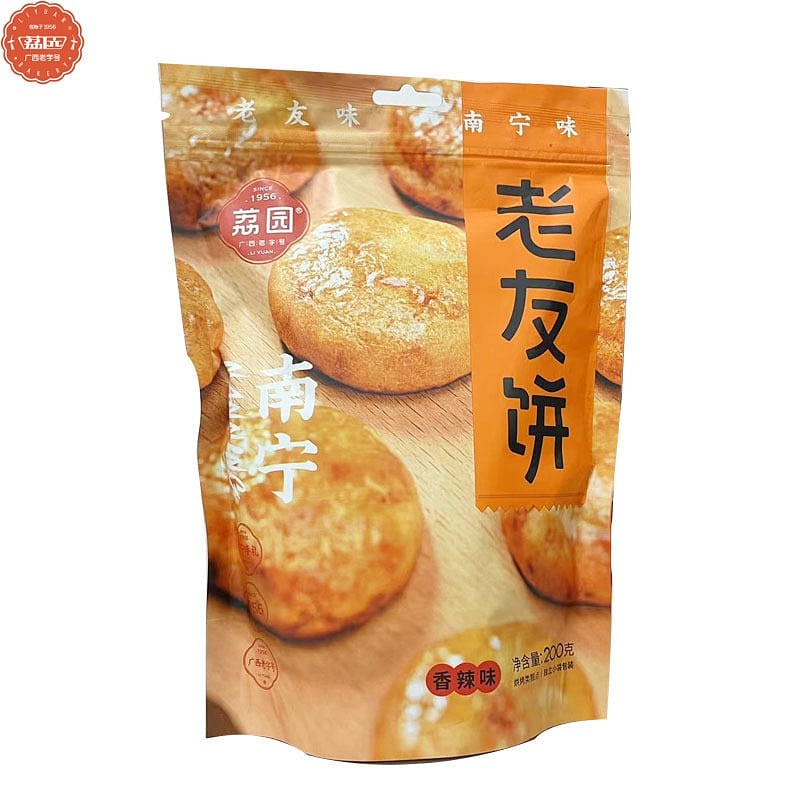 [Bag] Guangxi time-honored Liyuan old friends cake spicy 200 g
