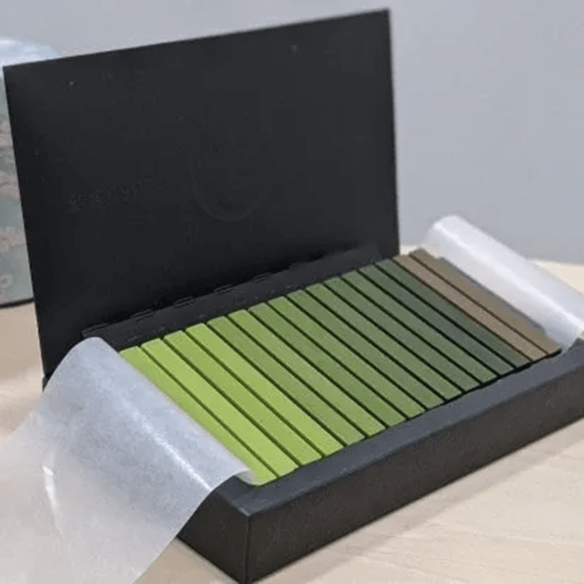 Nanaya Matcha Chocolate, 8 Levels of Matcha Intensity, 16 Pieces 1 count