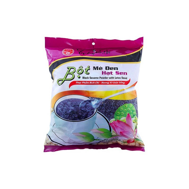 BICH CHI BLACK SESAME POWDER WITH LOTUS SEED 12.35 oz