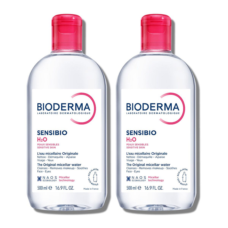 Bioderma DUO Sensibio Micellar H2O (500ml x 2) 500 ml*2 pack