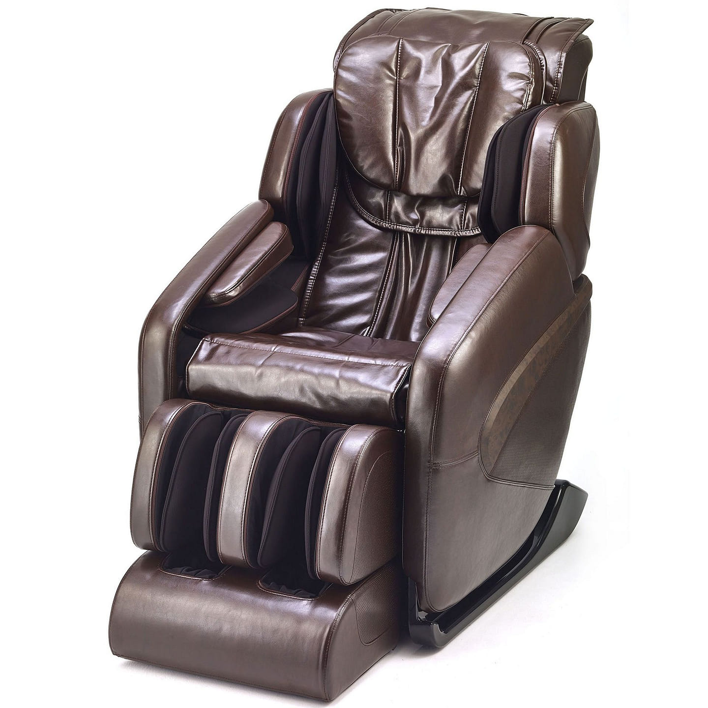 Jin – SL Track Heated Deluxe Zero Gravity Massage Chair – Espresso 212 lb
