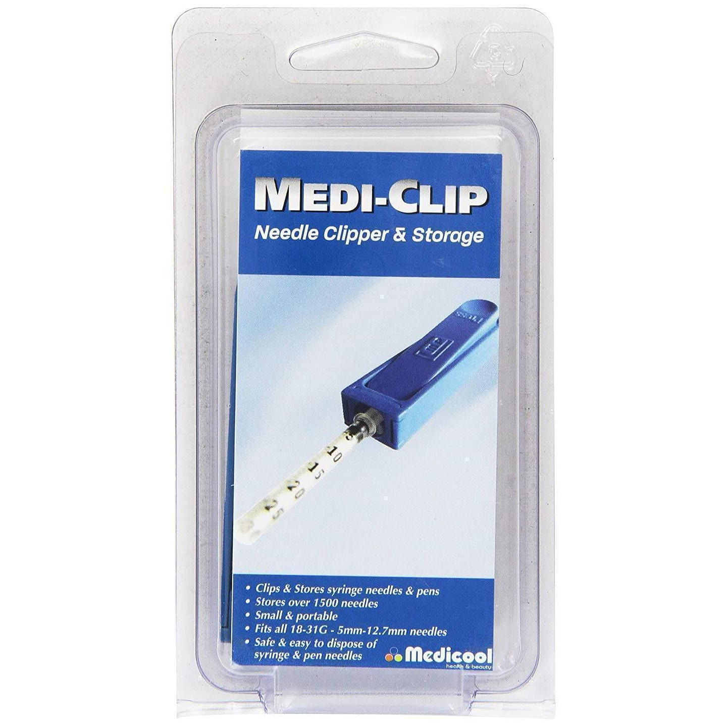 Medi-Clip Syringe Clip and Storage 3 oz