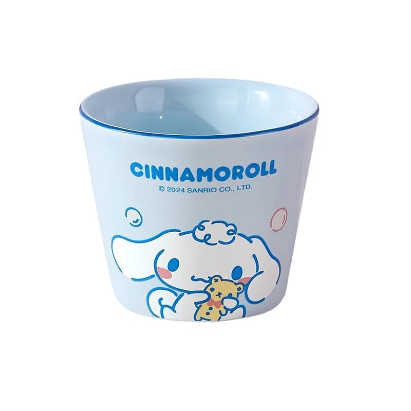 Ceramic Teacup Cartoon Water Cup - Cinnamoroll 1Pc 220 ml