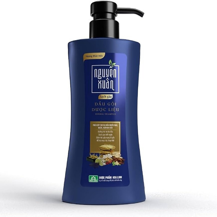 Organic Herbal Hair Shampoo Nguyen Xuan - Blue 1 bottle