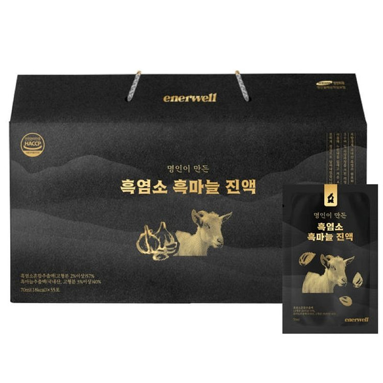 Enerwell Korean Black Goat & Black Garlic Extract 70 ml