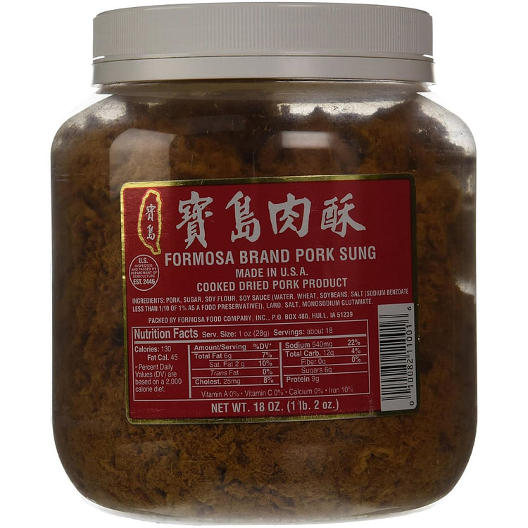 Formosa Brand Pork Sung, 18 Oz 1 each