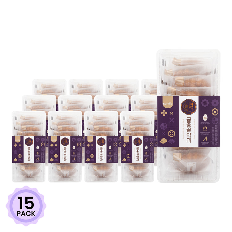 Samlip 韩国皇家蜂蜜药果子 300 克*15 包