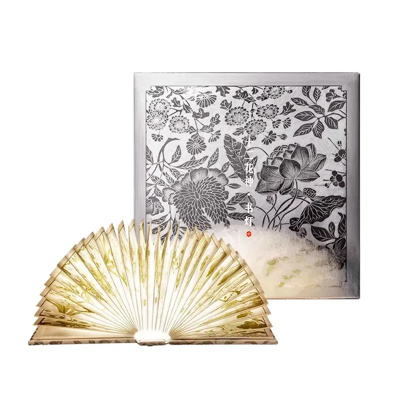 The Twelve Flower God Themed Book Lamp Museum’s 1 each