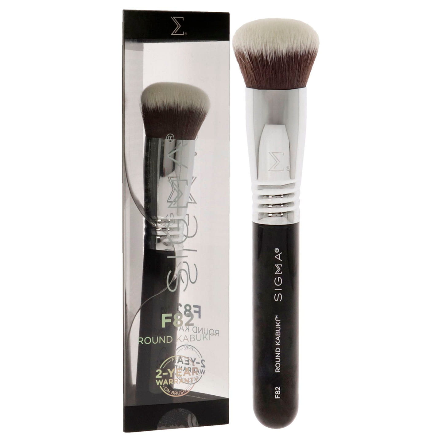 Round Kabuki Brush – F82 by SIGMA for Women – 1 1 count