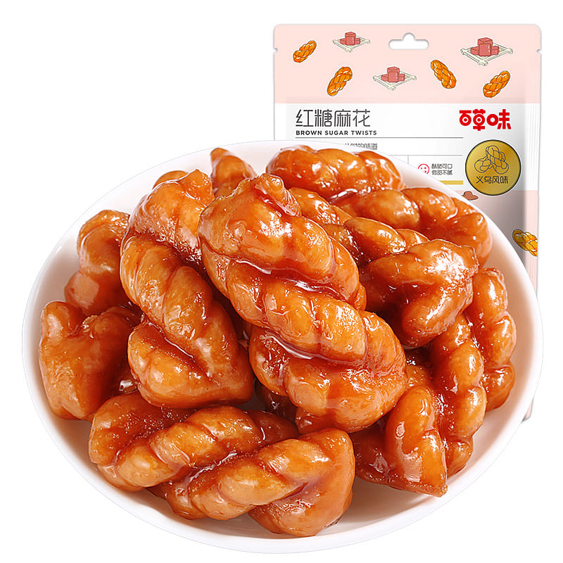 Brown Sugar Twisted Dough120g*2bags 240 g