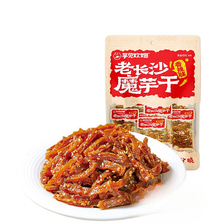 原本记忆 老长沙香辣魔芋干素毛肚零食100g*1袋