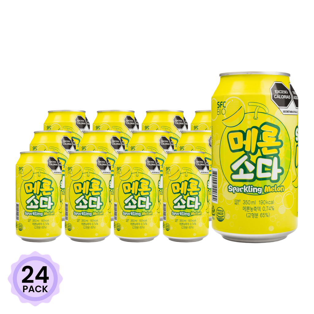 Get SFC Sparkling Soda Melon Flavor 350 ml*24 pack Delivered