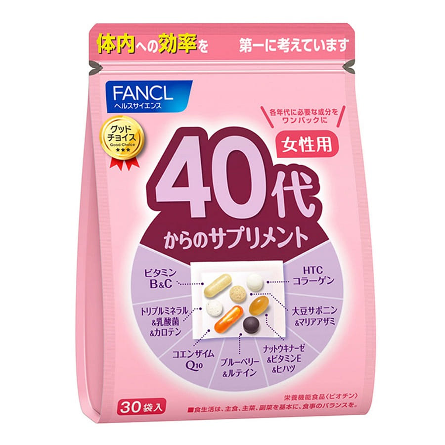 FANCL Supplement for Women in Ttheir 40s and Beyon 1 each