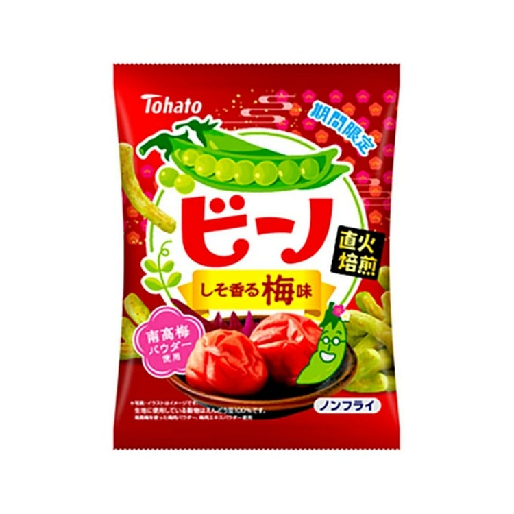 Tohato 粟米条厚切薯条 梅子味 51g 1 份